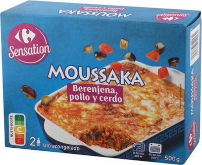 Foto de Moussaka berenjena, pollo y cerdo
