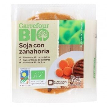 Foto de Preparado vegetal soja con zanahoria