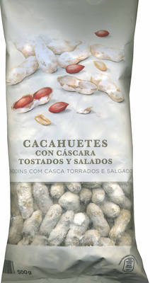 Foto de Cacahuetes con cáscara tostados con sal