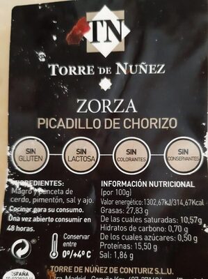 Foto de Zorza picadillo de chorizo