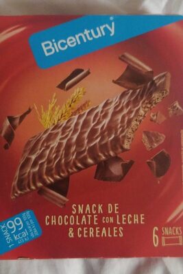 Foto de Snack de chocolate con leche y cereales