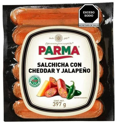Foto de Salchicha parma con cheddar y jalapeño