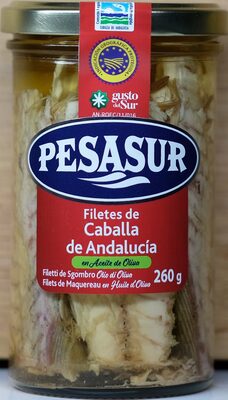 Foto de Filetes de Caballa de Andalucía en Aceite de Oliva