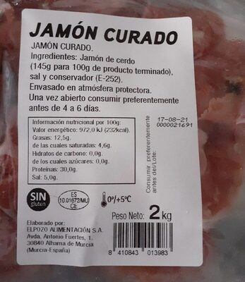 Foto de Jamón Curado