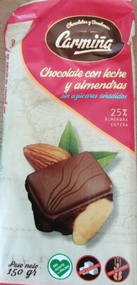 Foto de Chocolate con leche y almendras