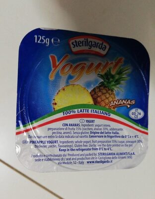 Foto de Yogur piña