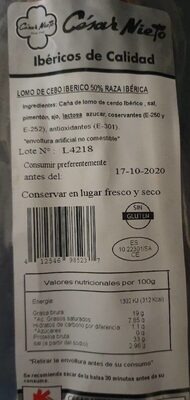 Foto de Lomo ibérico