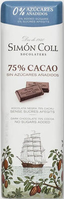 Foto de Chocolate 75% cacao