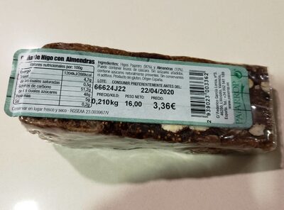 Foto de Cuna de higos con almendras