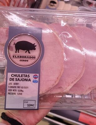 Foto de Chuletero de cerdo cocido al horno