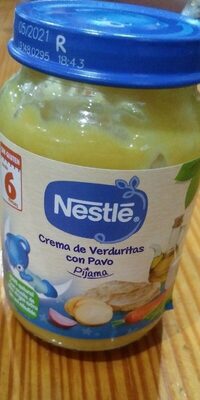Foto de Tarrito crema de verduritas con pavo