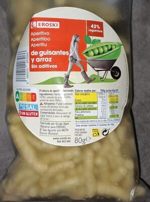 Foto de Aperitivo de guisantes y arroz