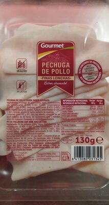 Foto de Pechuga de pollo finas lonchas gourmet