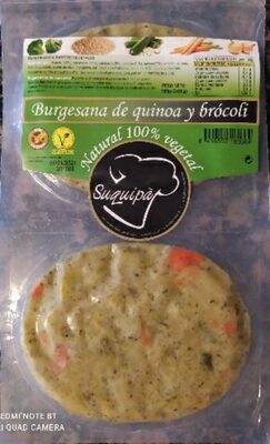 Foto de Burguesana quinoa y brocoli