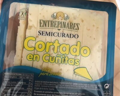 Foto de Quedo semicurado cortado en cuñitas