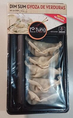 Foto de Dim sum gyoza de verduras