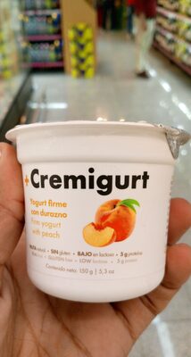 Foto de Cremigurt yogurt durazno