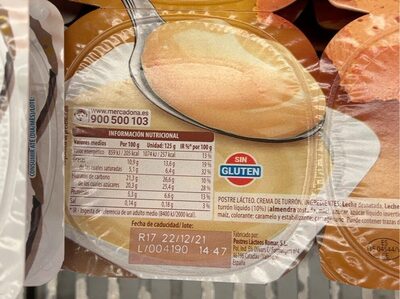 Foto de Crema de turron
