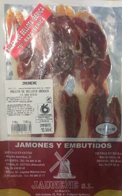 Foto de Paleta de bellota ibérica (75%raza ibérica)