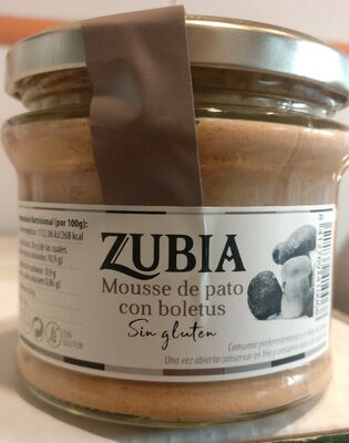 Foto de Mousse de pato con boletus