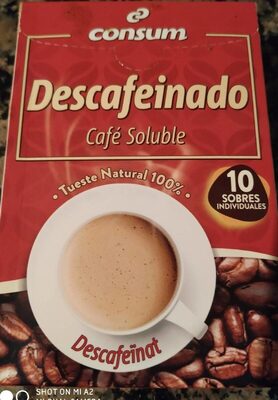 Foto de Café soluble descafeinado natural