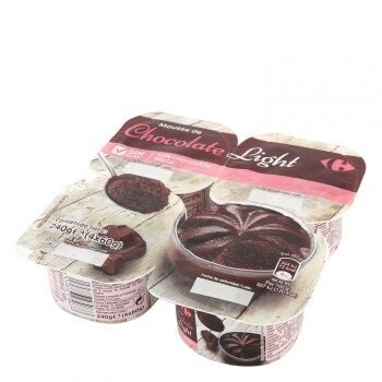 Foto de Mousse de chocolate negro light