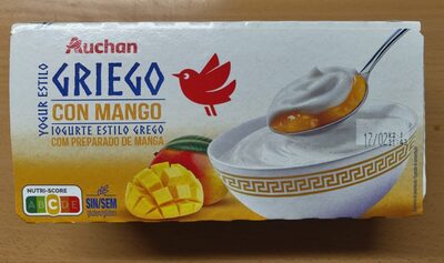 Foto de Yogur estilo griego con mango