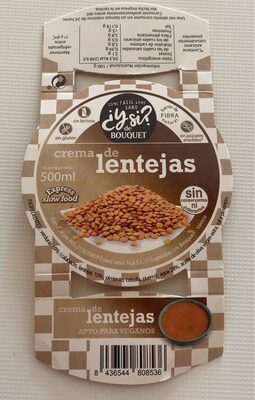 Foto de Crema de Lentejas