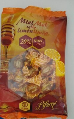 Foto de Caramelos miel sabor limon