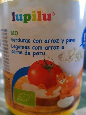 Foto de Bio verduras con arroz y pavo