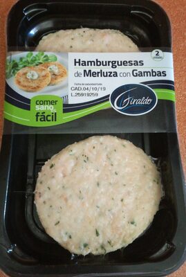 Foto de Hamburguesas de Merluza con Gambas