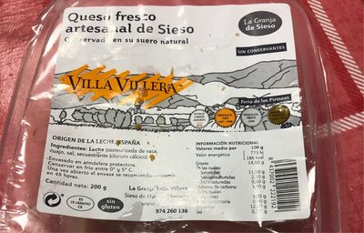 Foto de Queso fresco de sieso