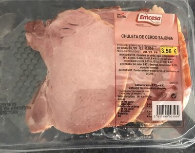 Foto de Chuleta de cerdo sajonia