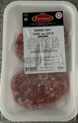 Foto de Burguer mear cerdo con queso