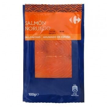 Foto de salmón noruego ahumado