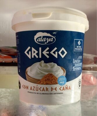 Foto de Yogur Griego con azúcar de caña