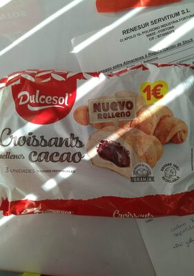 Foto de Croissants Amb Cacau Dulcesol 5 U