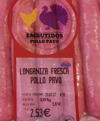 Foto de Longaniza fresca pollo pavo