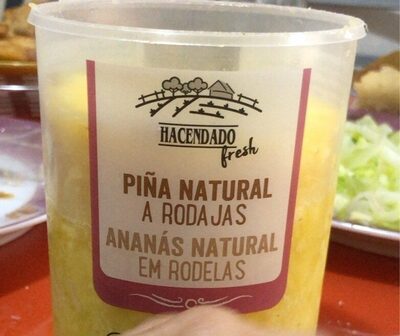 Foto de Piña natural a rodajas