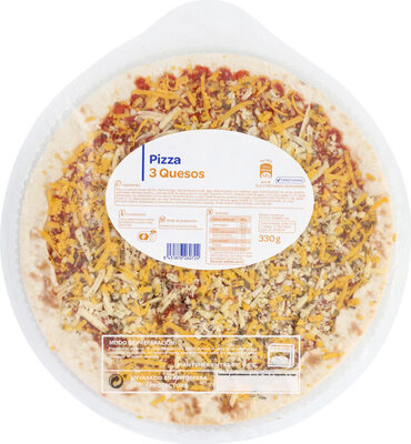 Foto de Pizza 3 quesos