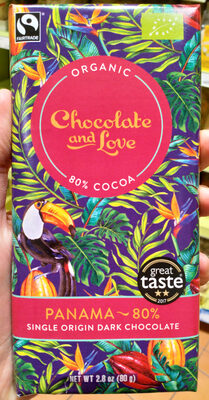 Foto de Panama 80% single origin dark chocolate
