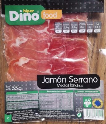 Foto de Jamón serrano medias lonchas