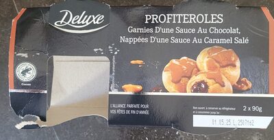 Foto de PROFITEROLES Nappées d'une sauce au caramel au beurre salé