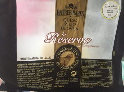 Foto de Queso viejo de oveja la reserva