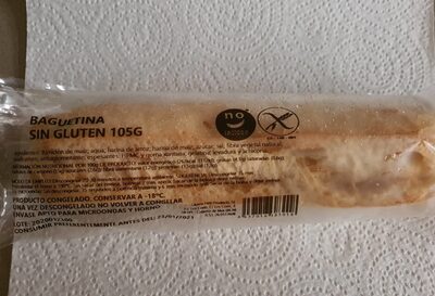 Foto de Baguetina sin gluten 105 g
