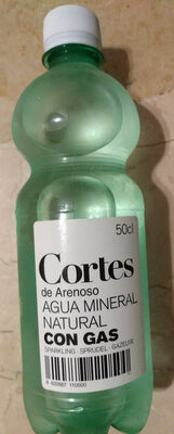 Foto de Agua mineral natural con gas