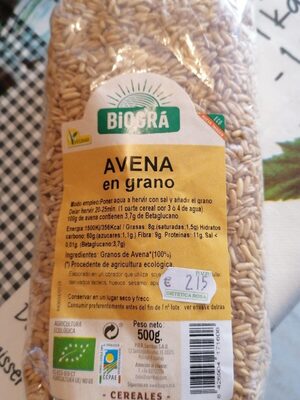 Foto de Avena en grano