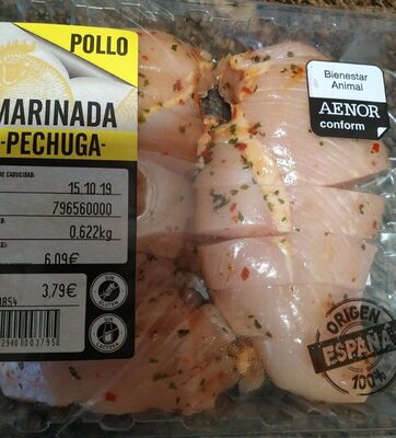 Foto de Pechuga pollo marinada