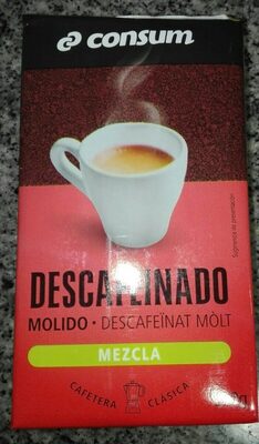Foto de Café molido descafeinado mezcla