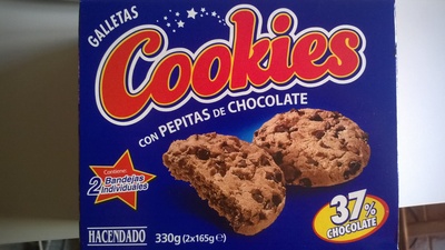 Foto de Cookies con pepitas de chocolate